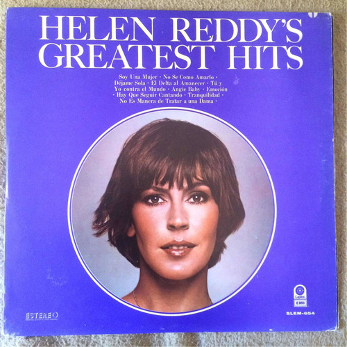 Helen Reddys - Greatest Hits Lp Nac