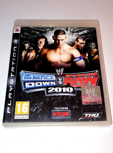 Wwe Smackdown Vs Raw 2010 - Playstation 3 Original (Usado)