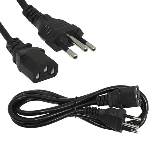 comprar Cabo De Força Energia Tripolar Padrão Novo 1,50m Pc Desktop