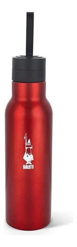 Botella termo hermética Bialetti Red de acero inoxidable de 750 ml