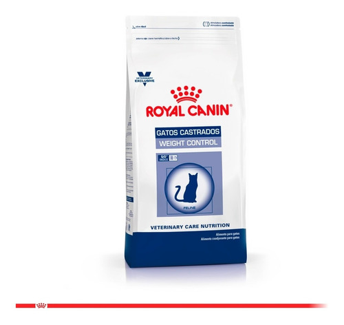  Royal Canin Gato Castrado  Weight Control 1.5kg 