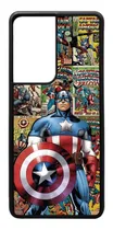 Comprar Case Funda Protector Capitan America Samsung S21 Ultra