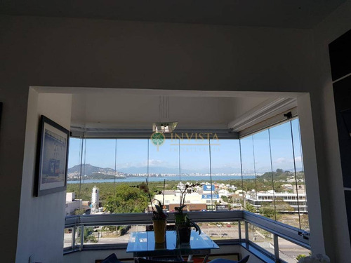 Imagem 2 de 23 de Cobertura Com Vista Mar E 3 Dormitórios No Saco Grande. - Co0668