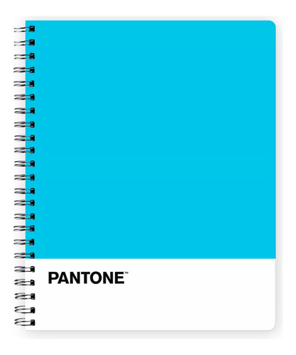 Pack 10 Cuadernos Universitario Pantone Fluor Tapa Dura 7mm