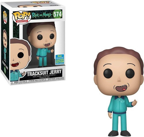 Funko Pop Tracksuit Jerry #574 Summer Convention Rick & Mort