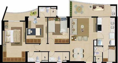 Imagem 2 de 30 de Apartamento Com 3 Quartos À Venda, 98 M², 2 Vagas, Lazer Completo - Cocó - Fortaleza/ce - Ap1656