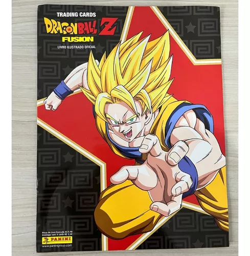 Album Dragon Ball Z Fusion Cards + Pasta Porta Completo, Brinquedo Editora  Panini 2016 Usado 70303269