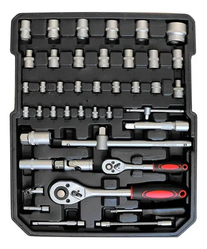 Kit De Herramientas Valija Completa 499 Piezas Plateado