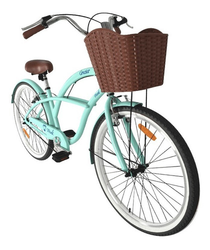 Imagen 2 de 9 de Bicicleta Urbana Aluminio Monk Crusier Rodada 26