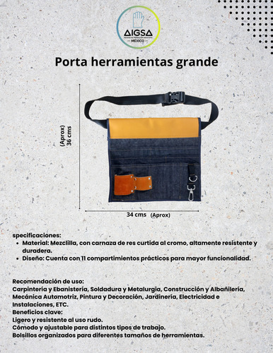 Porta Herramientas Grande De 11 Compartimentos Azul