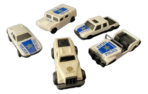 Autitos De Colección Policía - 5 Unidades - Origen Usa