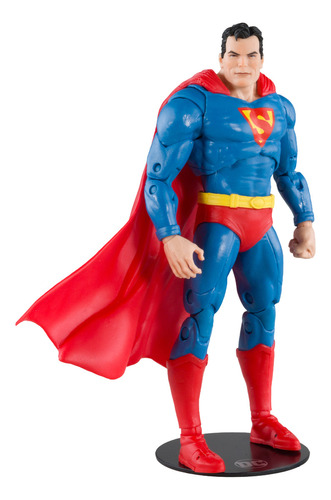 Figura de acción Superman Action Comics #1 Platinum Edition de McFarlane Toys