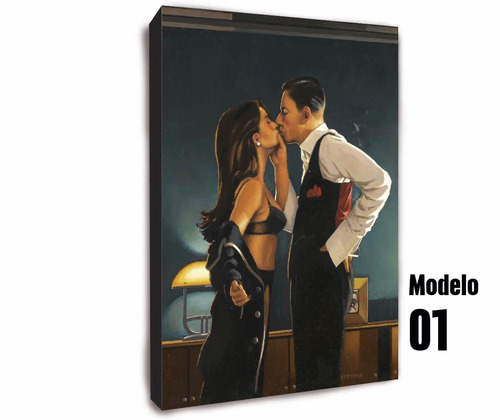 Jack Vettriano -  Lamina En Bastidor Para Colgar  - 33x48 Cm