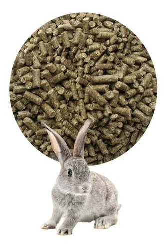 Pellet Alimento Completo De Conejo A Granel 1kg