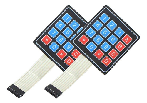 Teclado Devmo Para Arduino/avr/pic, 16 Teclas/2 Pack