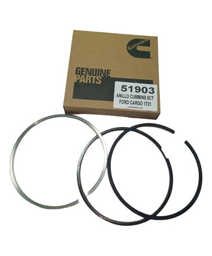 Juego Anillos Cummins 6ct Para Ford Cargo 1721 - 1730 - 2631