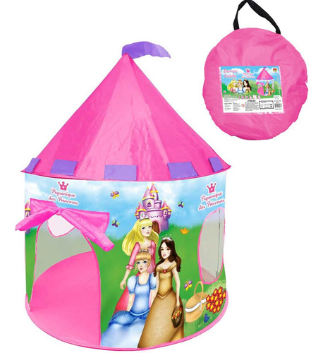 Barraca Castelo Piquenique Das Princesas Dm Toys Rosa 3