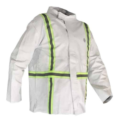 Chaqueta De Cuero Con Reflectante Xl