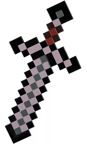 Espada Minecraft Netherite Sword Juego De Rol Disguise