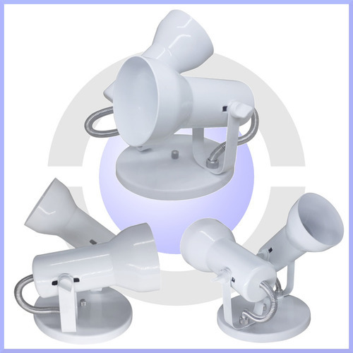 Spot De Luz Duplo Sobrepor P/ 2 Lampadas Par20 Bulbo Led Cor Branco 110v/220v