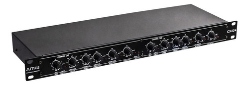 Amw Cx234 Crossover Rack 19 Analógico 3 Vias Estéreo Pro !