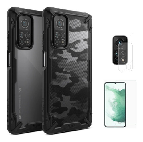 Case Funda Ringke Fusion X Para Xiaomi Mi 10t / 10t Pro + Vi