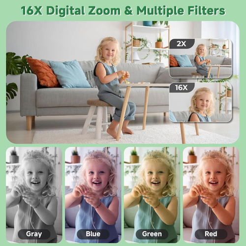 Fhd 1080p Digital Camera For Kids, Vintage Digicam With 1...