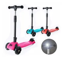 Comprar Monopatín Scooter 720 X-3 Extensible Con Luces | Favio Sport Color Rojo Scooter 720 X3
