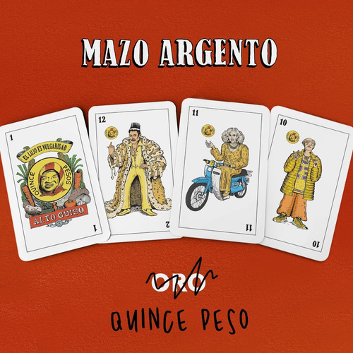Cartas Mazo Argento Naipes Argentinos Juego Previa Poppular