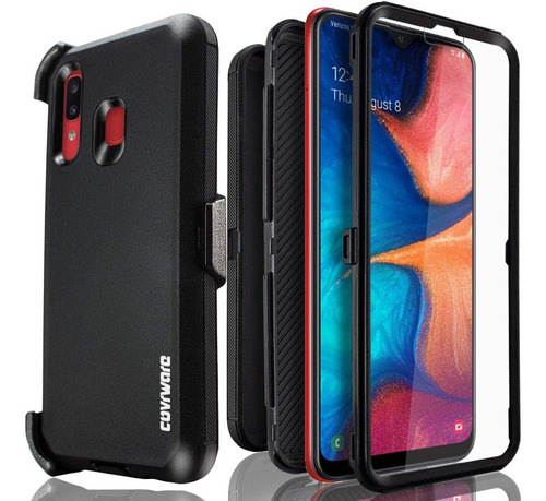 Covrware Tri Series Funda Para Samsung Galaxy A20 A30 A30s