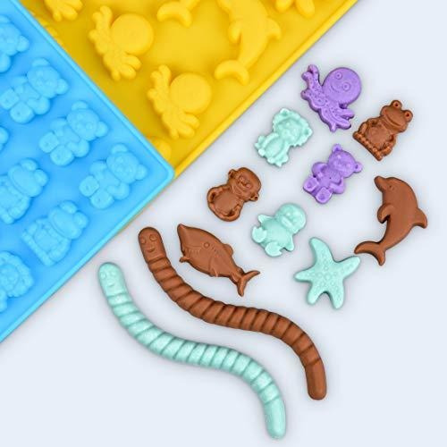 Moldes De Silicona Para Chocolate 4 Piezas