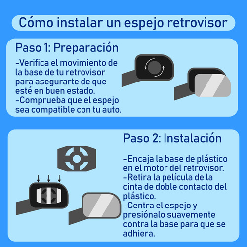 Luneta Espejo Retrovisor Fiat Fastback 2023-2024