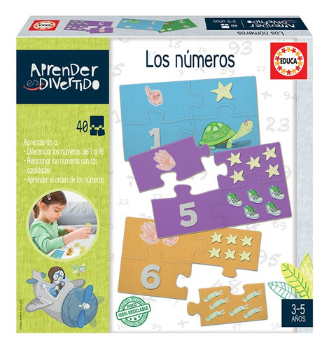 Juego Aprender Divertido 4+ Visteme, Educa Borras