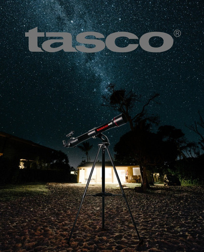 Imagen 6 de 10 de Telescopio Tasco Refractor Spacestation 800x70mm Altazimutal