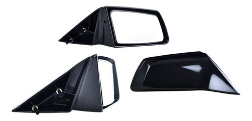 Espejo Retrovisor Celebrity 82-91 Lateral Der Negro Mkra