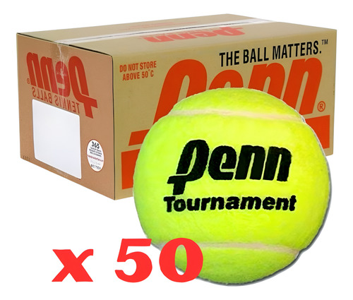 Pelotas Penn Tournament X 50 Tenis Padel Directo Fabrica