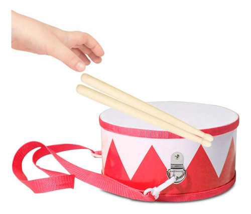 Juego De Tambor Para Niños De 8 Pulgadas, Tambor De Cintura
