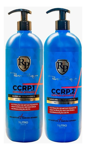 Kit Ccrp + Carvao Ativado 1l - Robson Peluquero