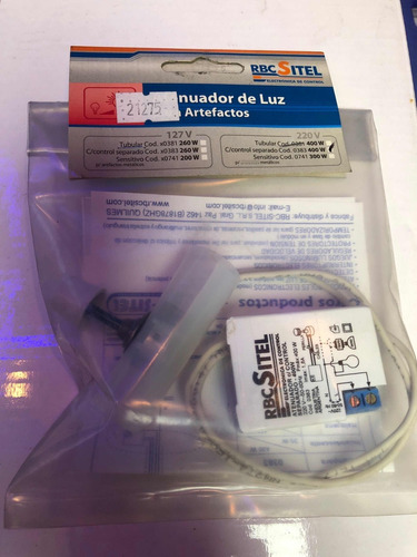 Atenuador De Luz Rbc Con Interruptor Separado 400w