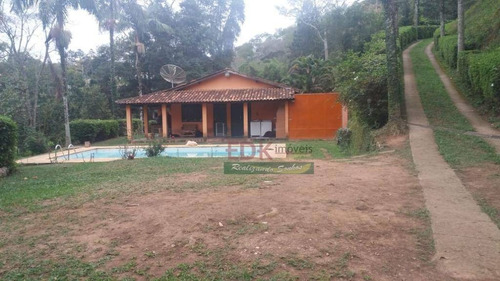 Imagem 2 de 11 de Chácara Com 2 Dormitórios À Venda, 6000 M² Por R$ 610.000,00 - Recanto Das Águas - Igaratá/sp - Ch0173