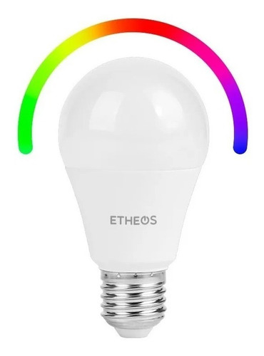 Lampara Focos 9 Watts Wifi Smart Colores App Programable Rgb