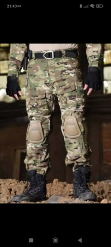 Pantalón Táctico Para Combate G3, Eslaticidad Superior