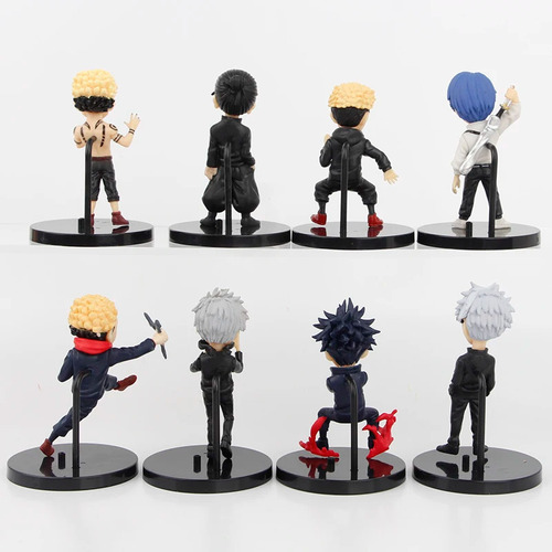 Juego De 8 Modelos De Juguetes Con Personajes De Anime Jujut