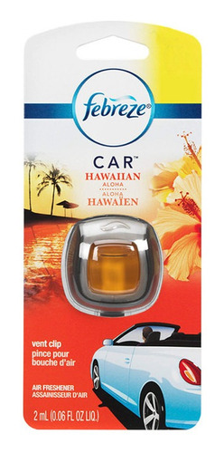Imagen 1 de 4 de Febreze Car Desodorante Para Auto Hawaiian Aloha X 2 Ml