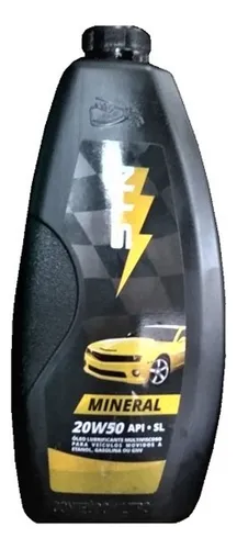 Aceite mineral automotriz 20w50 1l para automóvil