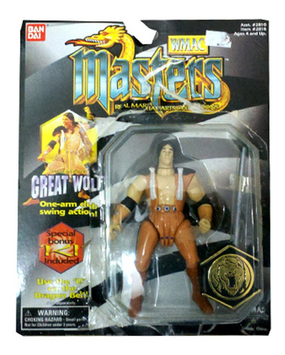 Muñeco Wmac Masters Great Wolf