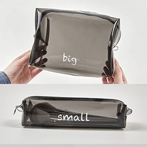 Bolsa De Aseo, Juego De 2 Bolsas De Maquillaje Transparentes