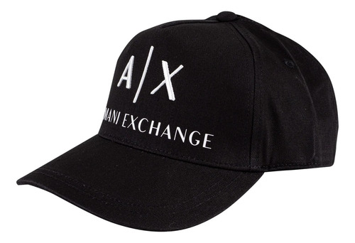 A|x Armani Exchange Gorra De Béisbol Para Hombre, Blanco Y N