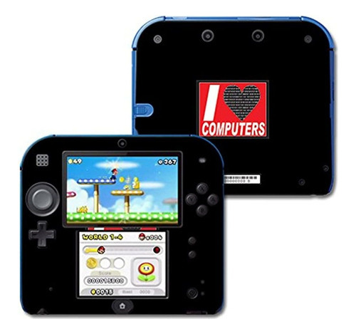 Mascaras De Piel De Sida Para Nintendo 2ds Protector, Durab