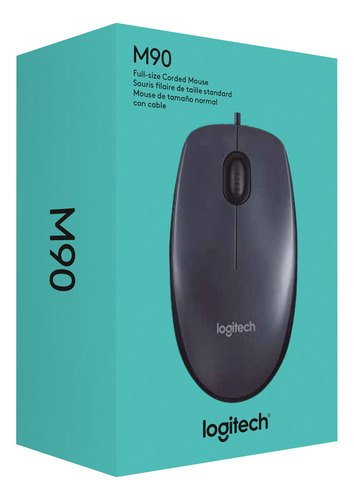 910-004053 Mouse Logitech Alambrico M90